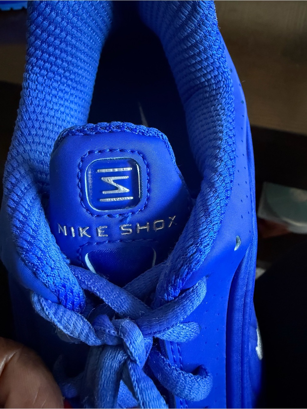Nike Shox Kids Sneakers in Royal Blue